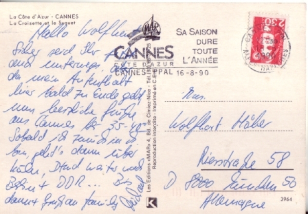 Cannes - F 1990 95 001 ●